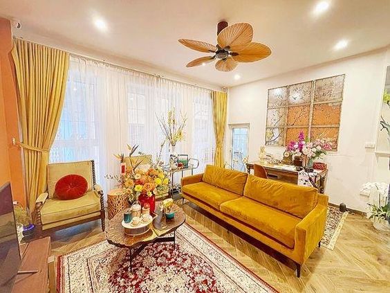 Thảm phòng khách Tùng Lâm 