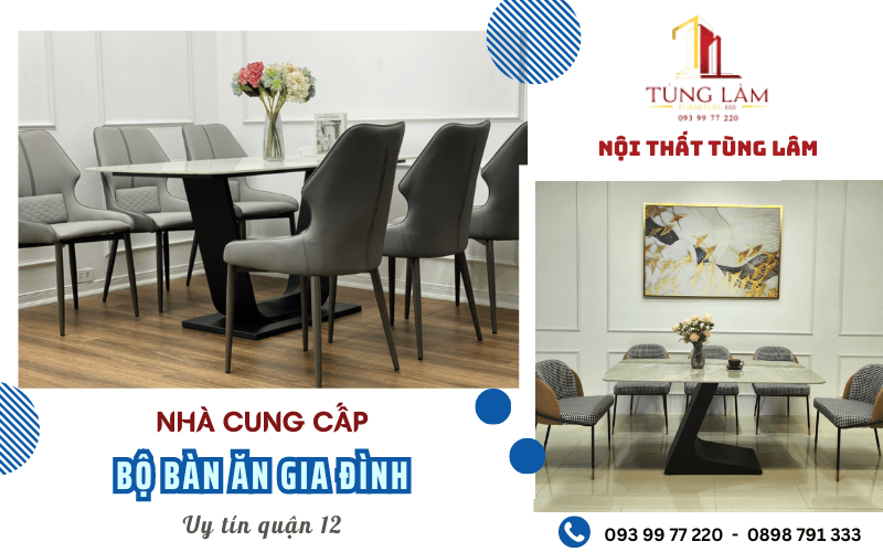 bộ bàn ăn gia đình