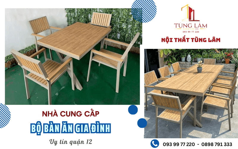 bộ bàn ăn gia đình