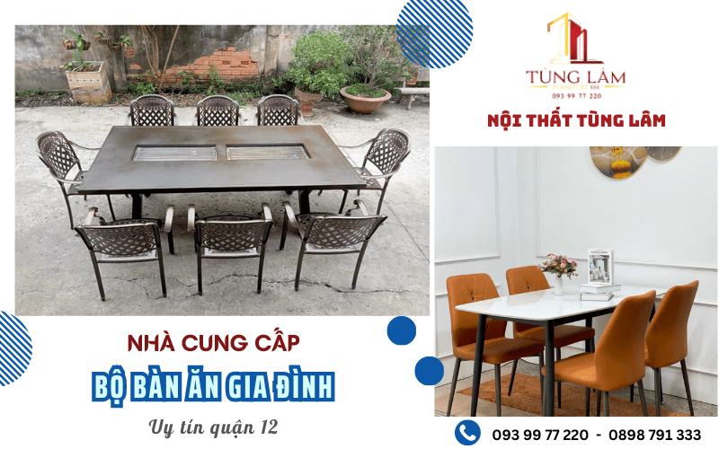 bộ bàn ăn gia đình