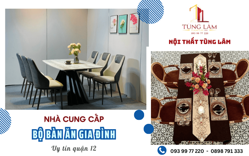 bộ bàn ăn gia đình