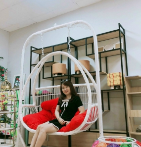 xích đu oval đôi