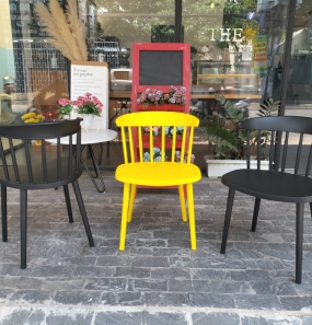 Ghế 8 nan nhựa pp đúc