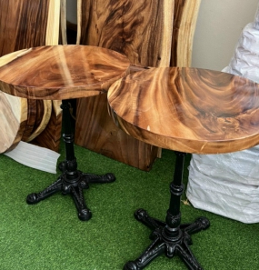 Bàn Chân Trụ Gang Đúc Mặt Me Tây