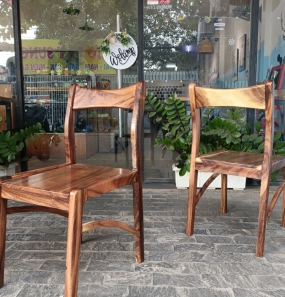 BỘ BÀN ĂN GỖ ME TÂY TỰ NHIÊN LUCKY 440