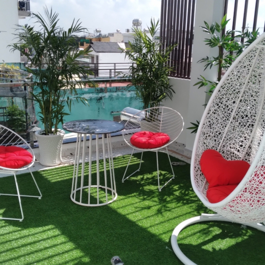 xích đu đơn đan hình dọt nước