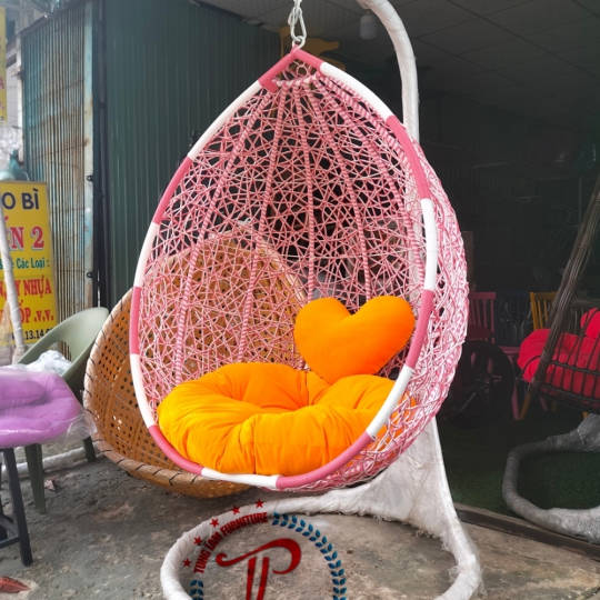 xích đu đơn đan hình dọt nước