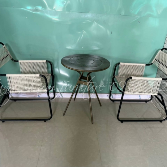 BÀN GHẾ ĐAN MÂY