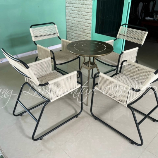 BÀN GHẾ ĐAN MÂY