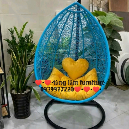 xích đu đơn đan hình dọt nước