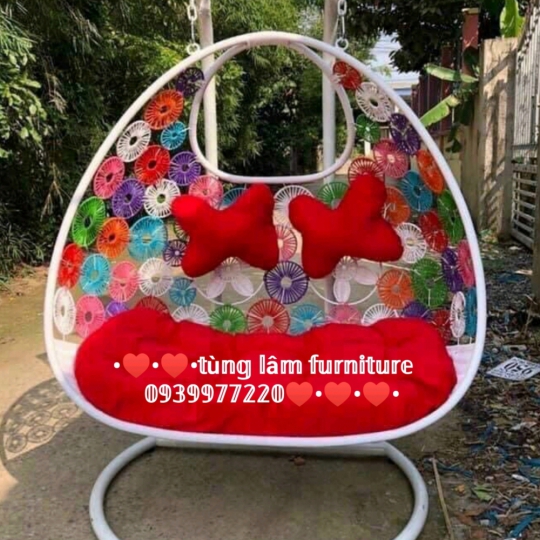 xích đu đồng tiền đôi 2 cần