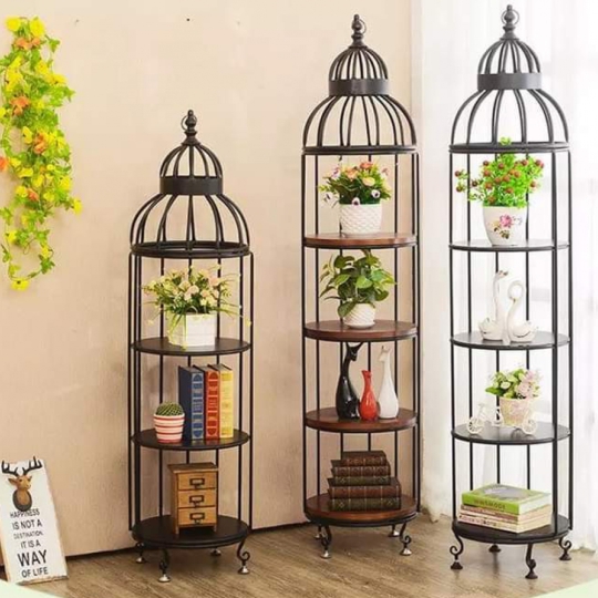 Kệ trang trí phong cách bắc âu