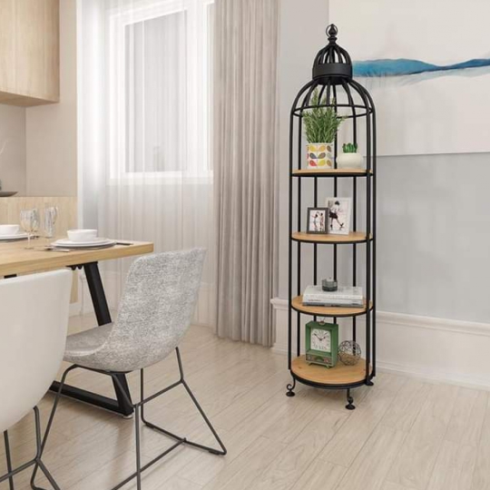 Kệ trang trí phong cách bắc âu