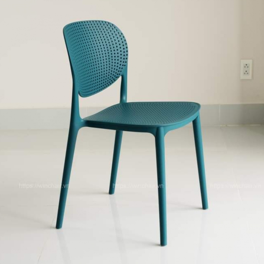 GHẾ NHỰA ĐÚC LỔ 3002