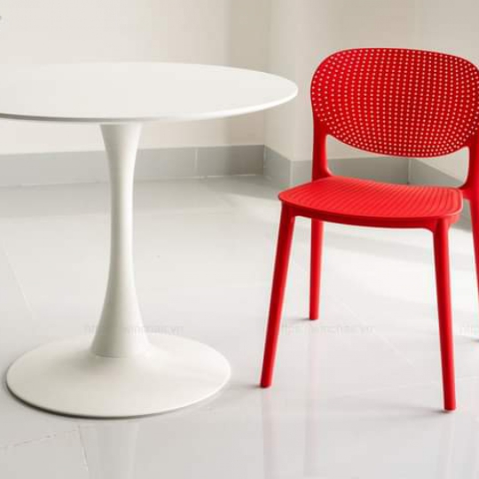 GHẾ NHỰA ĐÚC LỔ 3002