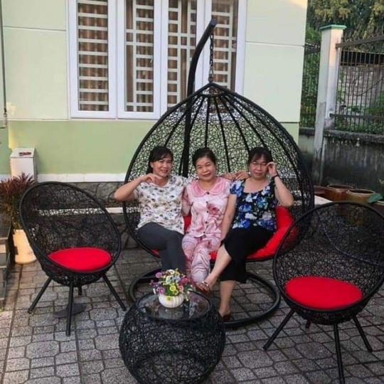 xích đu dọt nước đôi