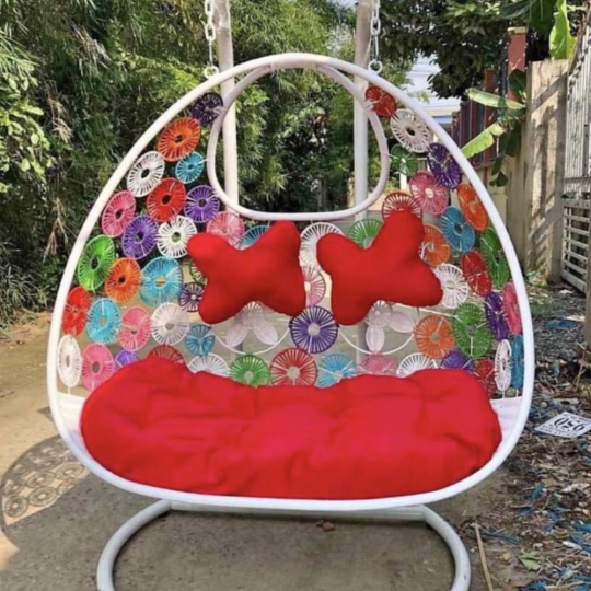 xích đu đồng tiền đôi 2 cần