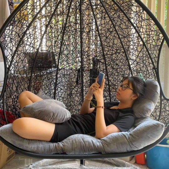 xích đu dọt nước đôi