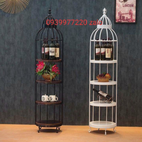 Kệ trang trí phong cách bắc âu