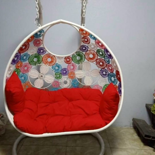 xích đu đồng tiền đôi 2 cần