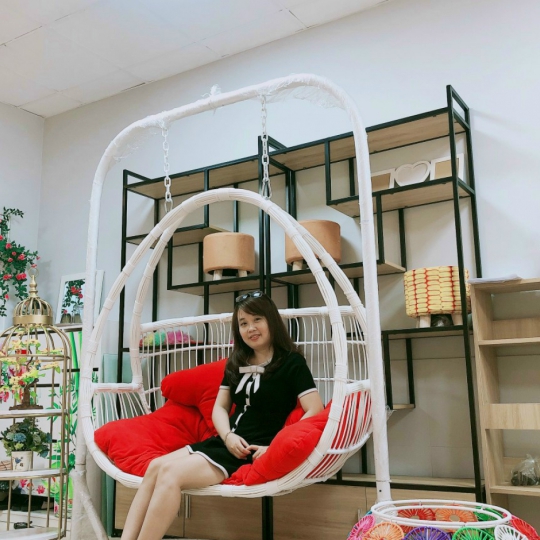 xích đu oval đôi