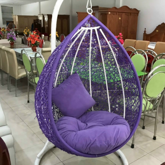 xích đu đơn đan hình dọt nước