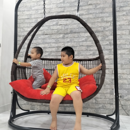 xích đu oval đôi