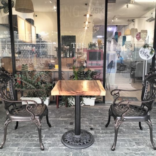 ghế nhôm đúc 01