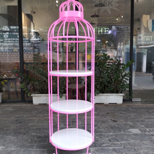 Kệ trang trí phong cách bắc âu