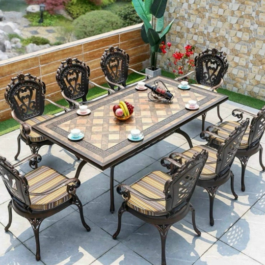 ghế nhôm đúc 01