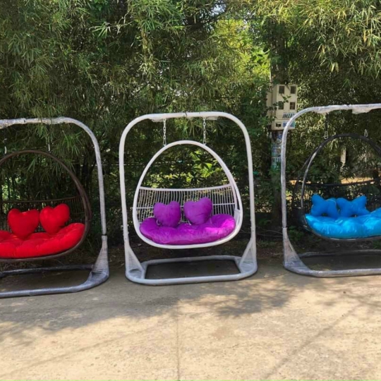 xích đu oval đôi