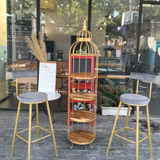 Kệ trang trí phong cách bắc âu