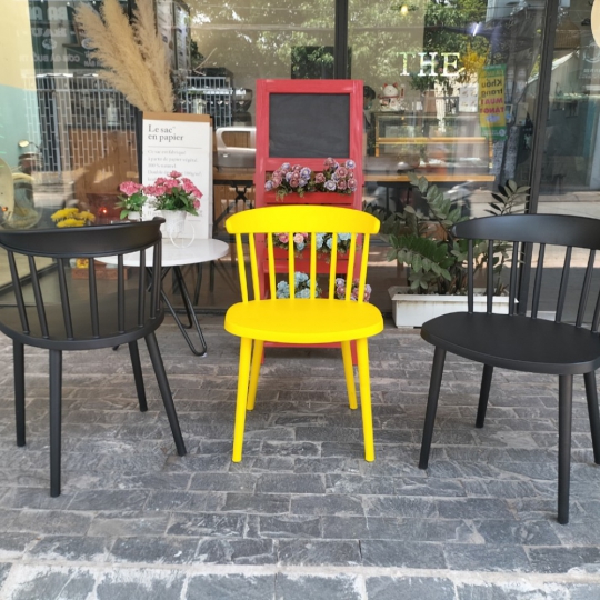 Ghế 8 nan nhựa pp đúc