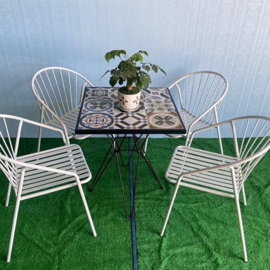 Ghế sắt uốn CoCa