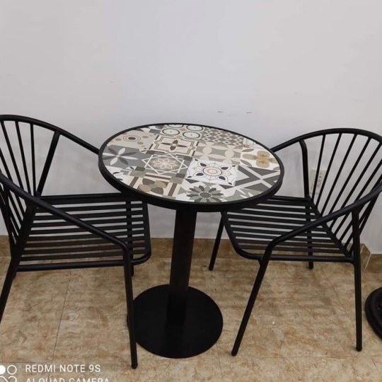 Ghế sắt uốn CoCa