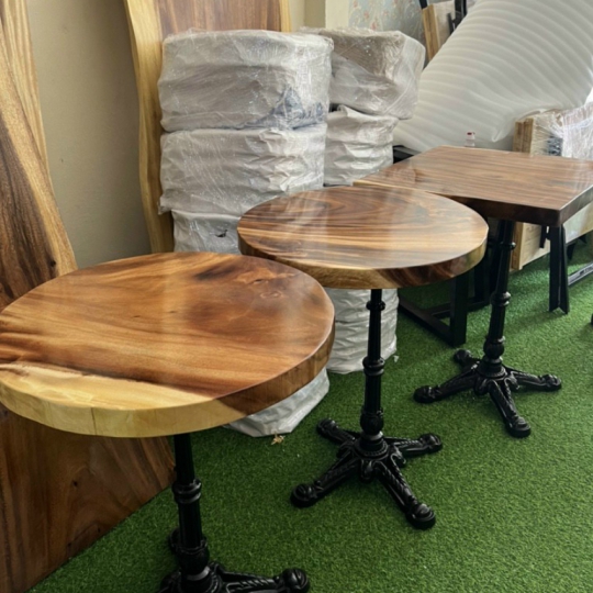 Bàn Chân Trụ Gang Đúc Mặt Me Tây