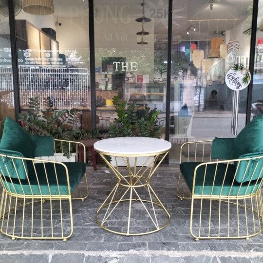 GHẾ SẮT UỐN DERCO TANA