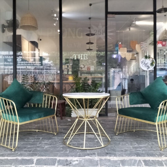 GHẾ SẮT UỐN DERCO TANA