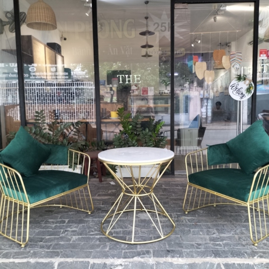 GHẾ SẮT UỐN DERCO TANA