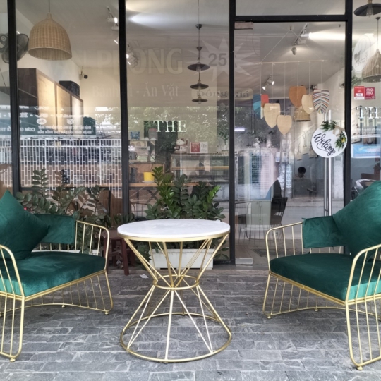 GHẾ SẮT UỐN DERCO TANA