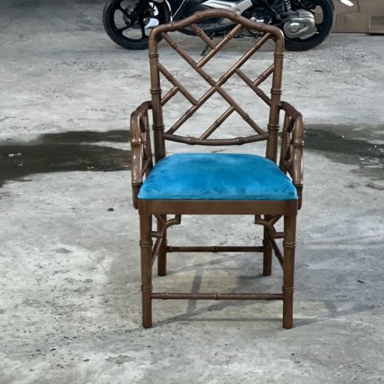 GHẾ MẮT TRE CÓ TAY TỰA