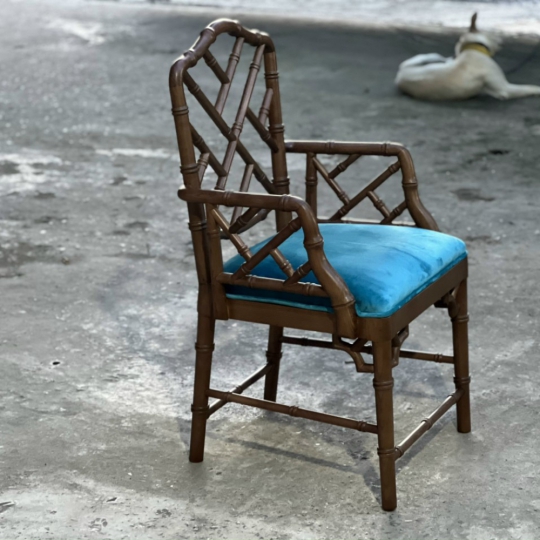 GHẾ MẮT TRE CÓ TAY TỰA