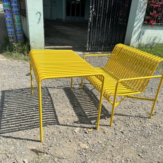 Sopha sắt ngoài trời panda