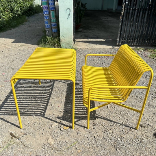 Sopha sắt ngoài trời panda