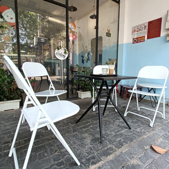 GHẾ XẾP SẮT NGOÀI TRỜI TIỆN LỢI 5TL20 