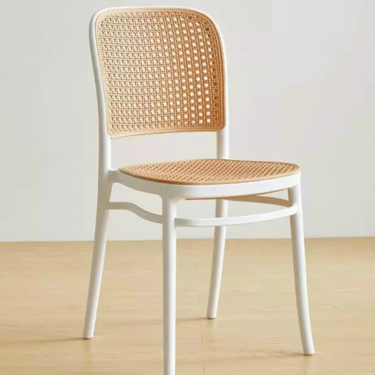 GHẾ THONET 3042 MẶT VÀ TỰA GIẢ MÂY