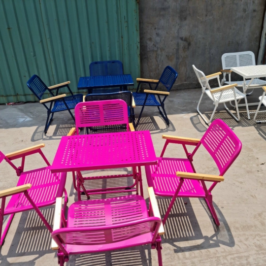 GHẾ XẾP CAMPING FULL SẮT