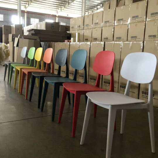 GHẾ NHỰA PP ĐÚC 3043 MẶT VÀ TỰA ĐÚC RỜI