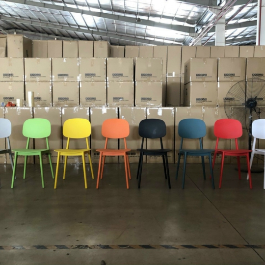 GHẾ NHỰA PP ĐÚC 3043 MẶT VÀ TỰA ĐÚC RỜI