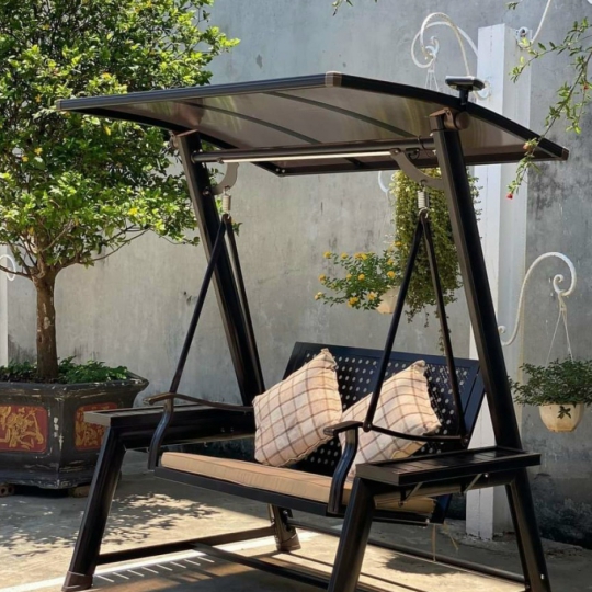 XÍCH ĐU KHUNG NHÔM ĐÚC CÓ TÍCH HỢP ĐÈN NĂNG LƯỢNG MẶT TRỜI